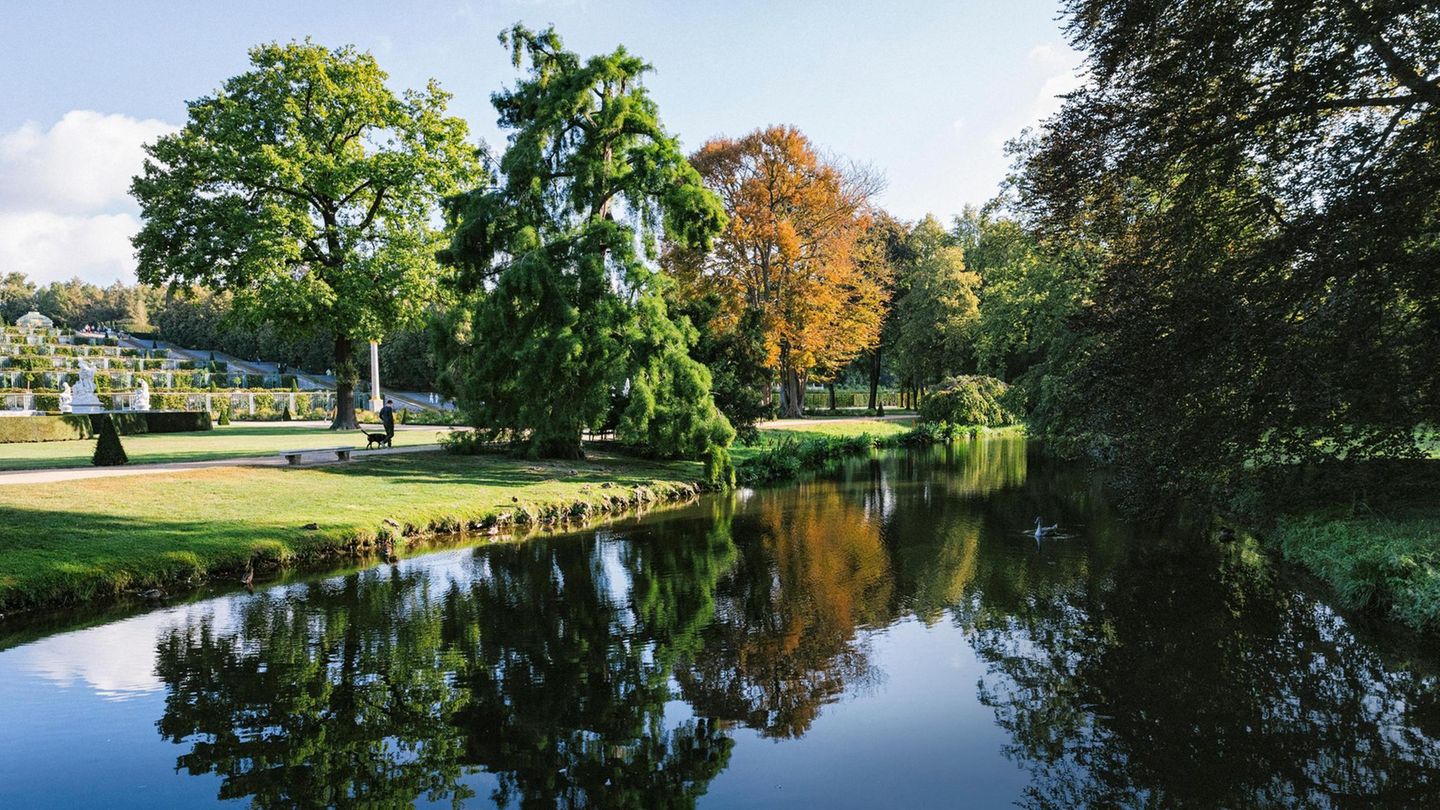 Schlosspark von Sanssouci in Potsdam