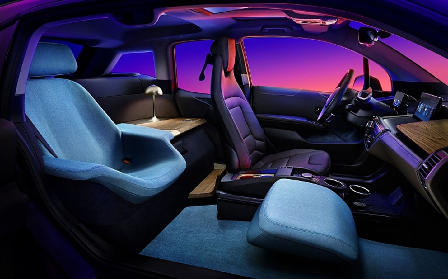 Beim BMW i3 Urban Suite kommen im Innenraum ebenfalls nachhaltige Materialien zum Einsatz