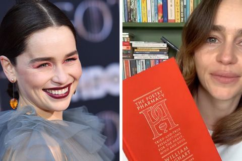 Schauspielerin Emilia Clarke startet auf Instagram eine Lese-Reihe.