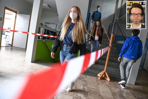 Corona-Alltag in der Schule - Malte Thießen eingeklinkt
