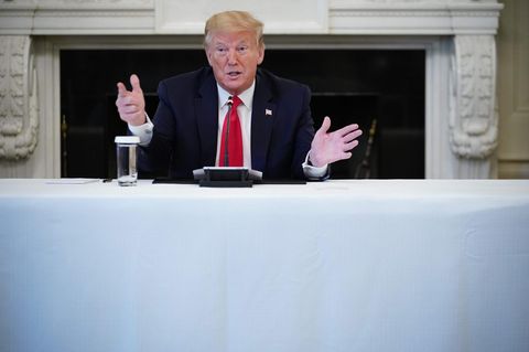 Donald Trump - kein Geld für US-Coronaforscher mehr