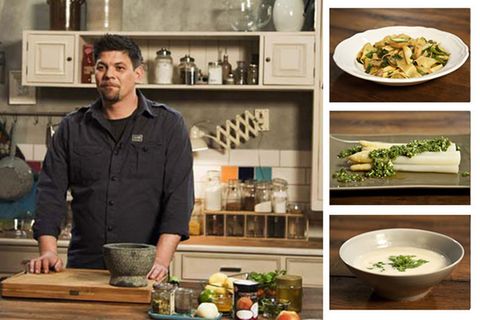 Kochen mit Tim Mälzer: So gelingt die perfekte Spargelsuppe