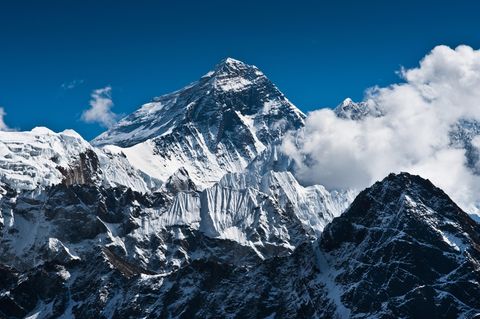 Blick auf den Mount Everest