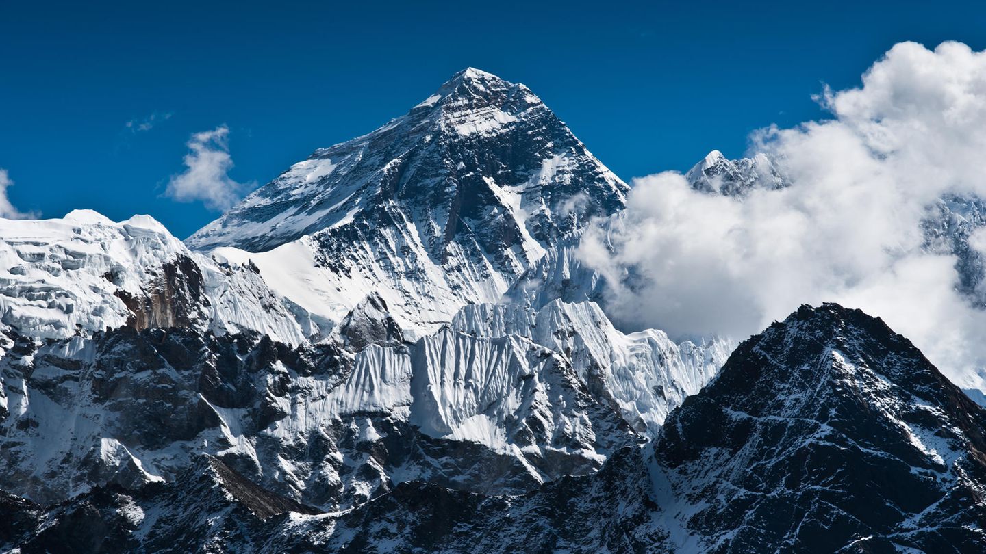 Blick auf den Mount Everest