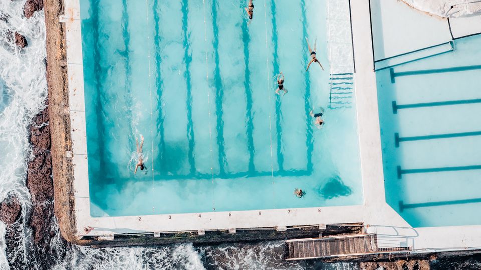 Icebergs am Bondi Beach Icebergs am Bondi Beach