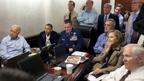 Dieses Foto veröffentlichte das Weiße Haus nach der Tötung von Osama bin Laden durch die US-Armee