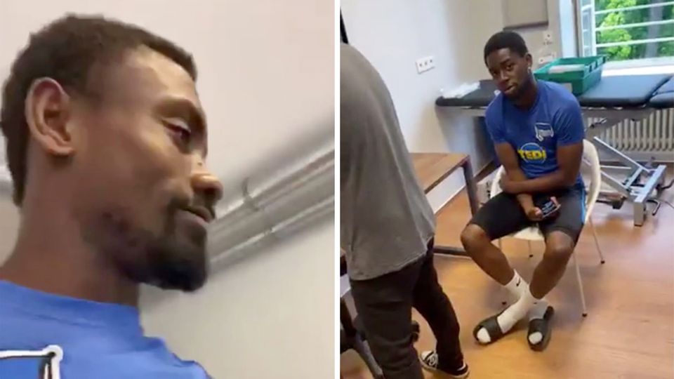 Salomon Kalou zeigt Trainingsabläufe in Facebook-Live-Video. Salomon Kalou zeigt Trainingsabläufe in Facebook-Live-Video.