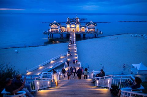 Seebrücke von Sellin auf Rügen