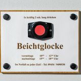 Eine Beichtklingel