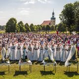 Sorbische Katholiken in Rosenthal