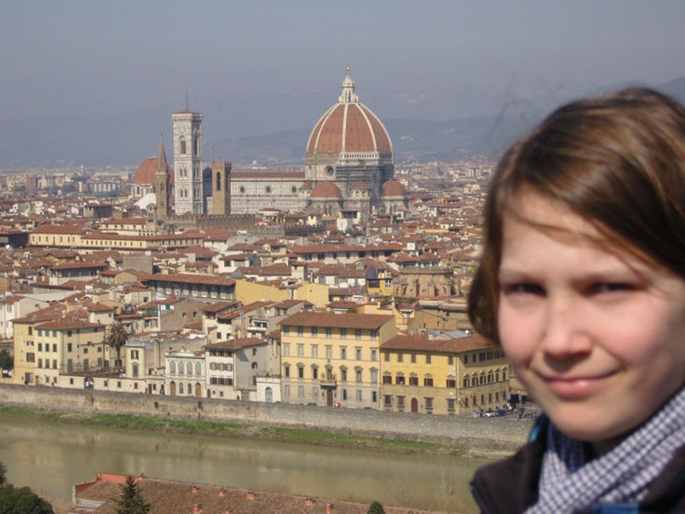 Florenz Blick auf die Stadt Florenz