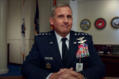 Steve Carell spielt die Hauptrolle in der neuen Netflix-Serie "Space Force".