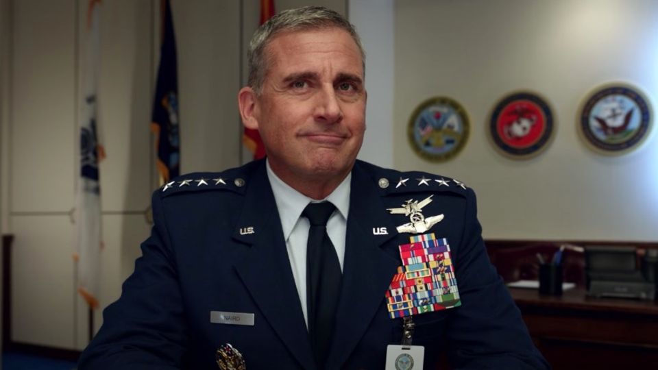 Steve Carell spielt die Hauptrolle in der neuen Netflix-Serie "Space Force".