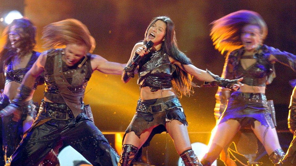 Ruslana beim Eurovision Song Contest