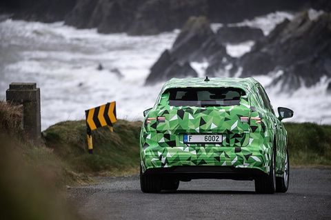 Der Škoda Enyaq ist von den Dimensionen her unter dem Kodiaq angesiedelt