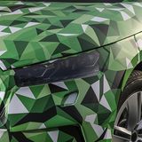 koda Enyaq, getarnt