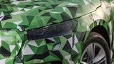 koda Enyaq, getarnt