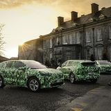 koda Enyaq getarnt