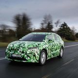 koda Enyaq getarnt