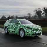 koda Enyaq getarnt