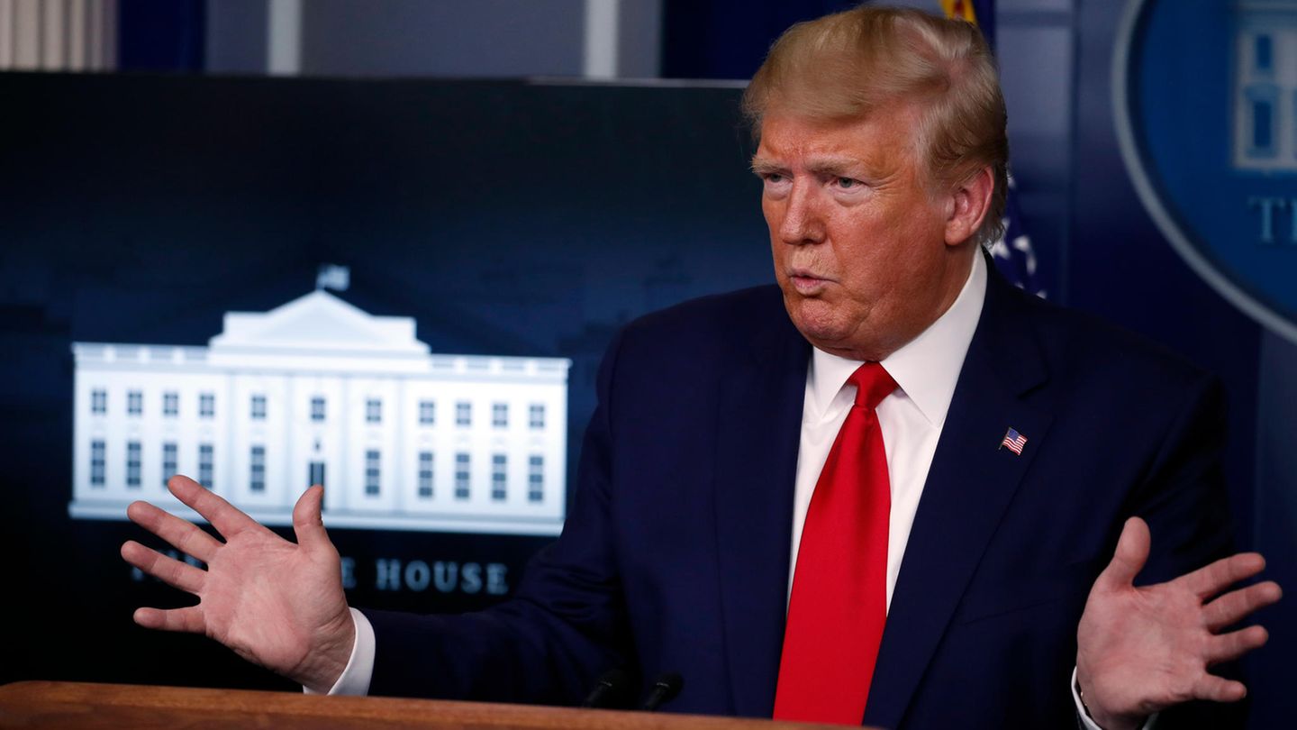 US-Präsident Donald Trump macht China in der Coronakrise scharfe Vorwürfe