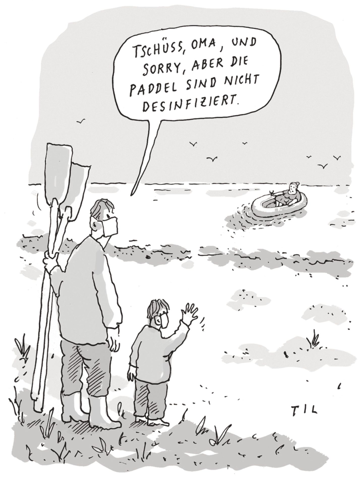 Til Mette: Cartoon der Woche