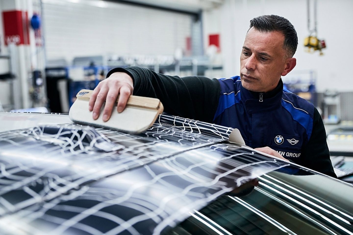 Tarnwerkstatt BMW i4