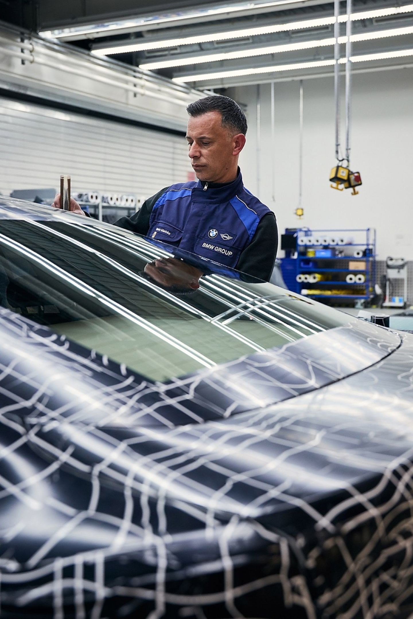 Tarnwerkstatt BMW i4