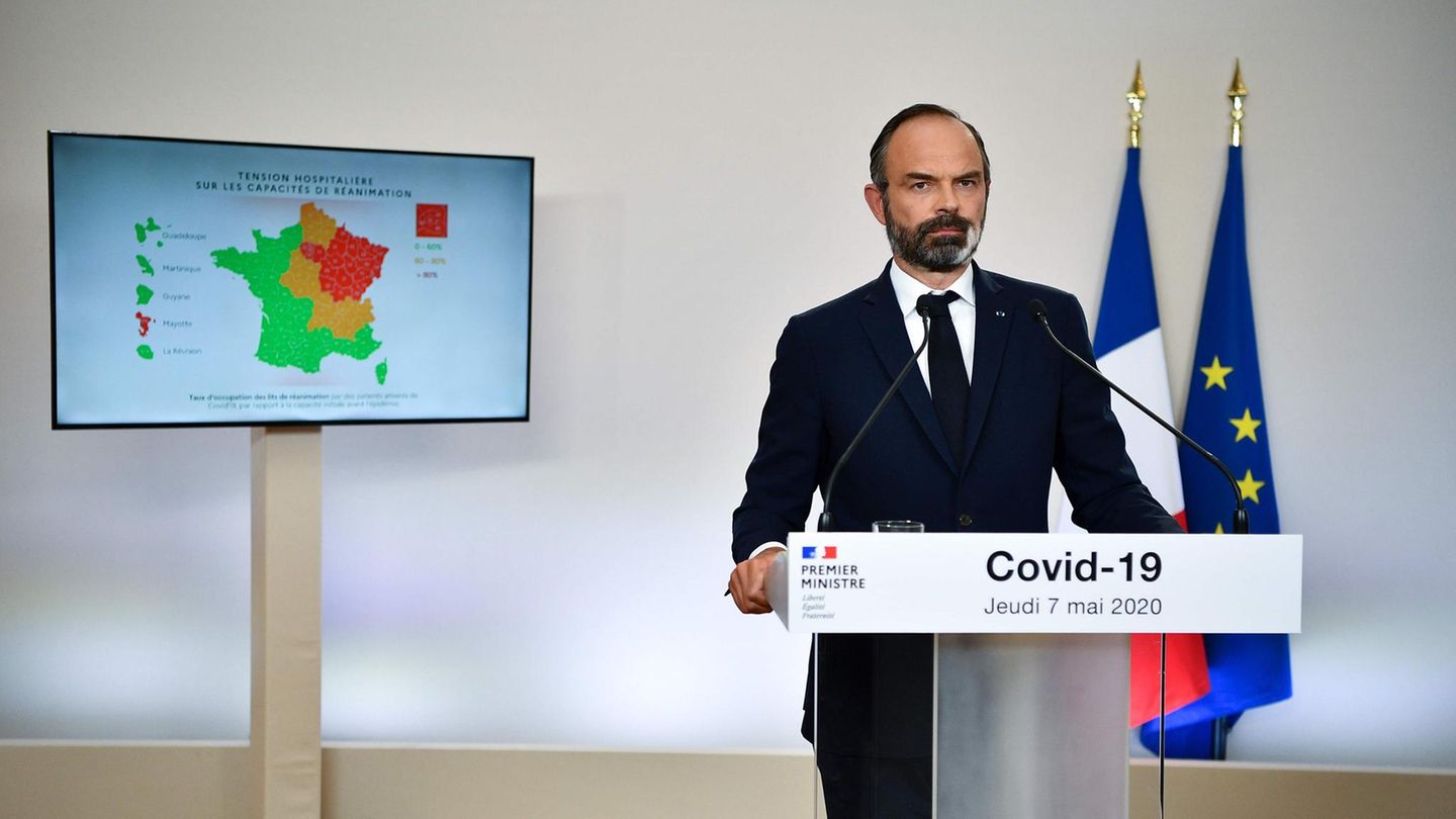 Premierminister Edouard Philippe erklärt den Franzosen, welche Corona-Maßnahmen ab Montag gelockert werden