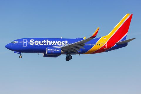 Eine Maschine des Typs Boeing 737-700 von Southwest Ailines, die in den Zwischenfall in Austin verwickelt war