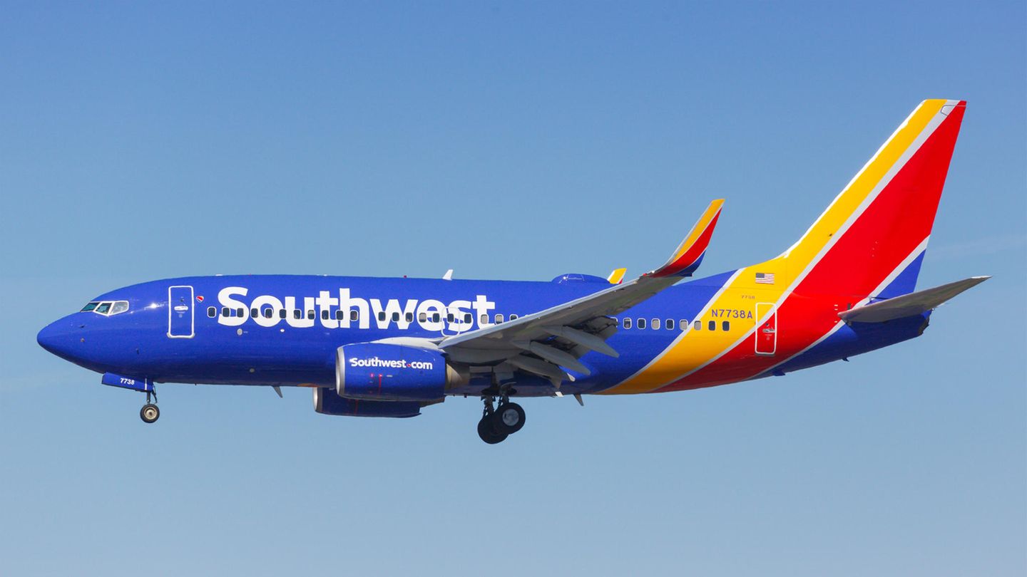 Eine Maschine des Typs Boeing 737-700 von Southwest Ailines, die in den Zwischenfall in Austin verwickelt war