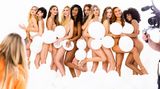 Nacktshooting mit Ballons bei GNTM