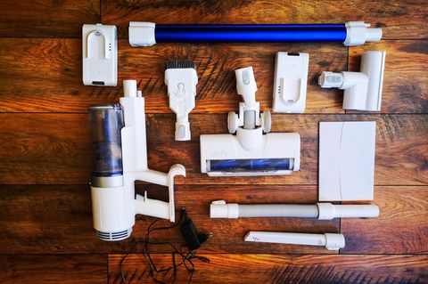 Das ist alles im Karton des Eufy S11 Go. Hier die Version mit dem zweiten Akku. 