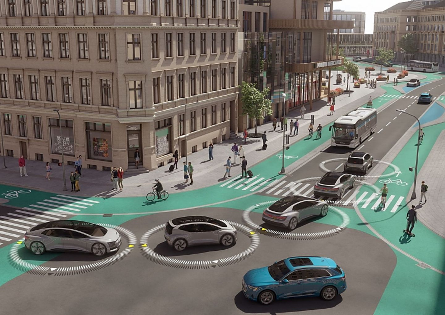 Bis zum Jahr 2030 soll jedes zehnte Auto autonom fahren.