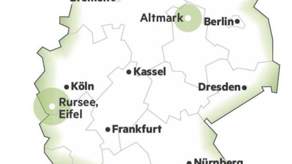 Deutschlandkarte