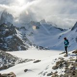 Laguna Torre Trek, Argentinien  Vom Basislager des El Chaltén in den hohen Anden aus kann man direkt in die Berge des Parque Nacional Los Glaciares wandern, einem Unesco-Naturerbe voller Gletscher. Der Trip dauert 5 bis 7 Stunden, Schwierigkeitsgrad moderat.
