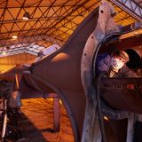 Restaurierung der Masten