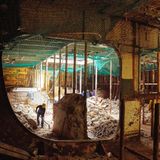 Blick in den gewaltigen Laderaum