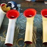 Die Lüftungsrohre wurden den Originalen nachgebaut