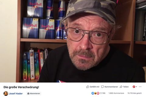 Österreichischer Kabarettist Josef Hader nimmt Verschwörungstheoretiker auf die Schippe