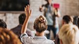 Menschen in einem Seminar