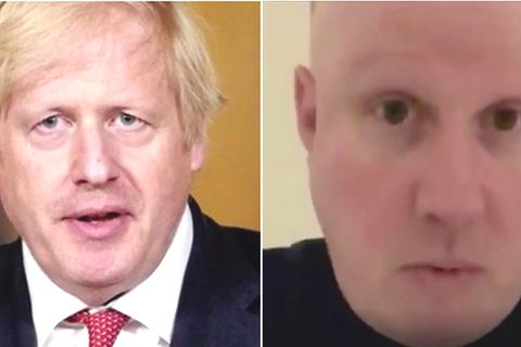 Collage: Boris Johnson, Matt Lucas