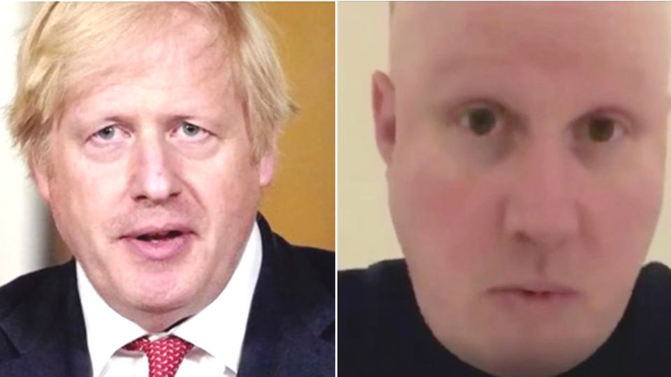 Collage: Boris Johnson, Matt Lucas