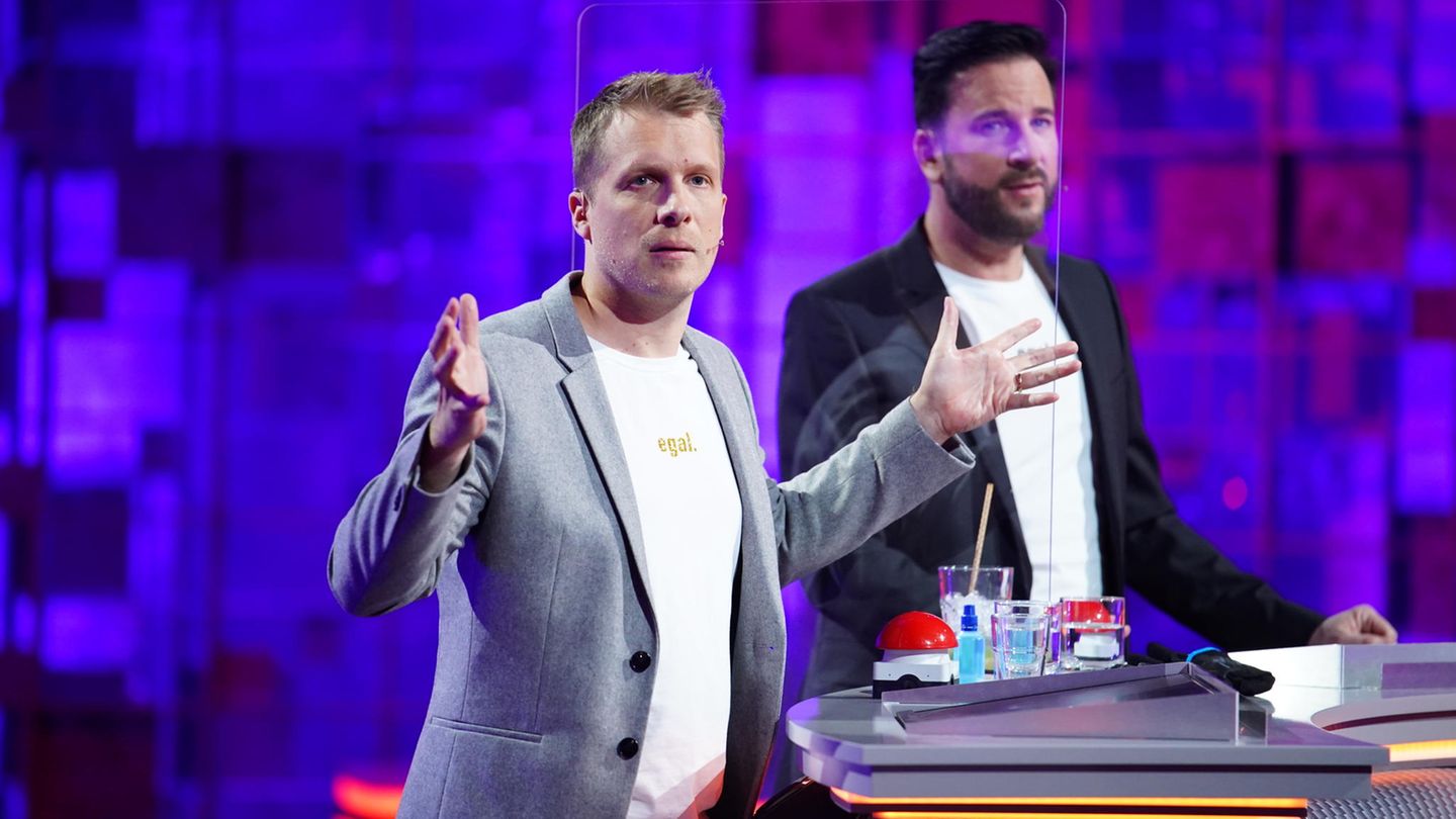 Michael Wendler und Oliver Pocher als Team bei "Denn sie wissen nicht, was passiert"