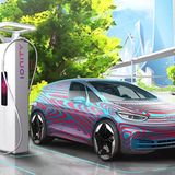 Beim VW ID.3 mit der 77 kWh Batterie beträgt die maximale Ladeleistung 125 kW und füllt die Akkus in 40 Minuten