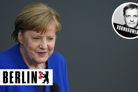 Stand bei der Regierungsbefragung am Mittwoch Rede und Antwort: Kanzlerin Angela Merkel