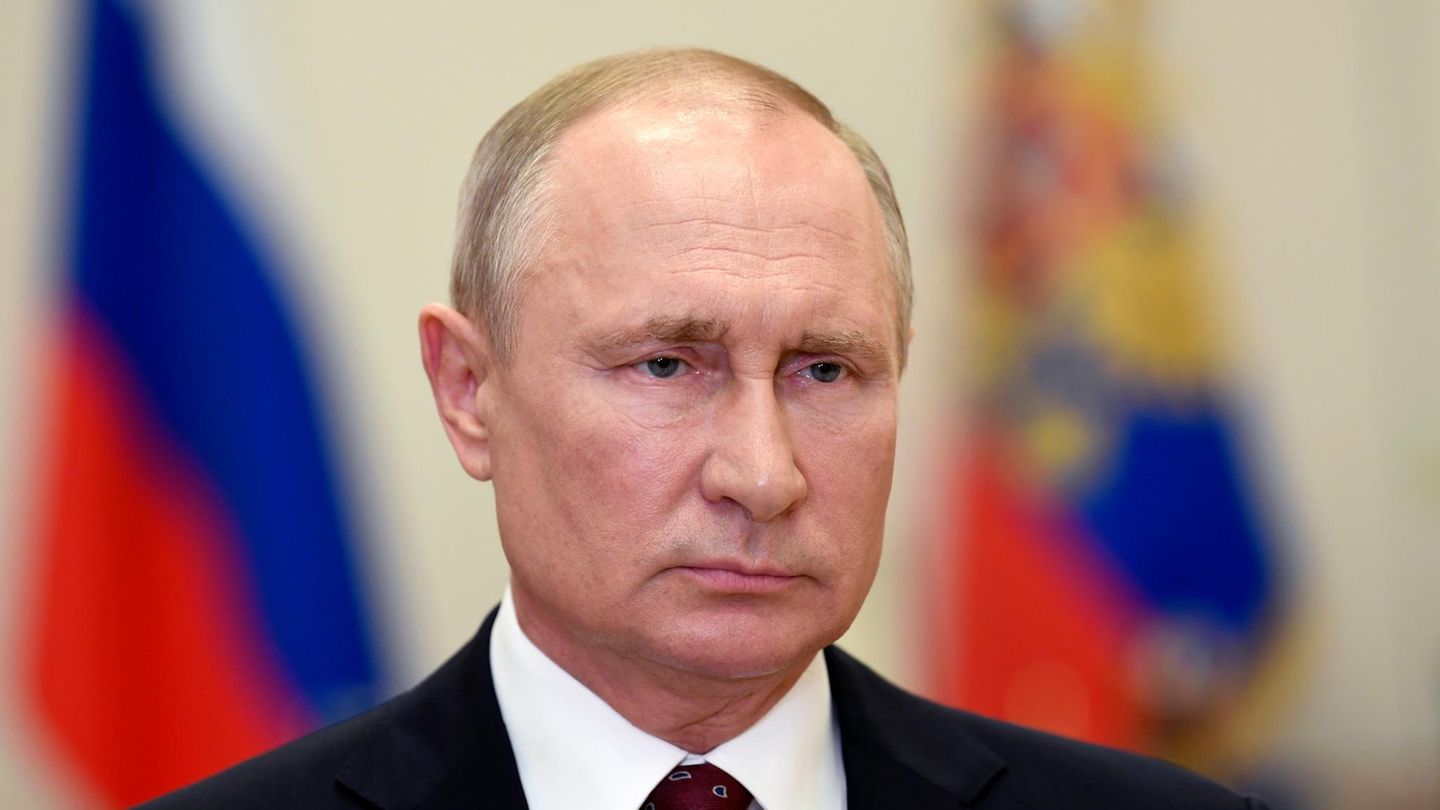 Russland, Moskau: Der russische Präsident Wladimir Putin