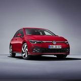 Der VW Golf 8 GTI hat jetzt ein grimmiges Gesicht. "Wir wollten dem Auto eine Ernsthaftigkeit geben", sagt VW-Chefdesigner Klaus