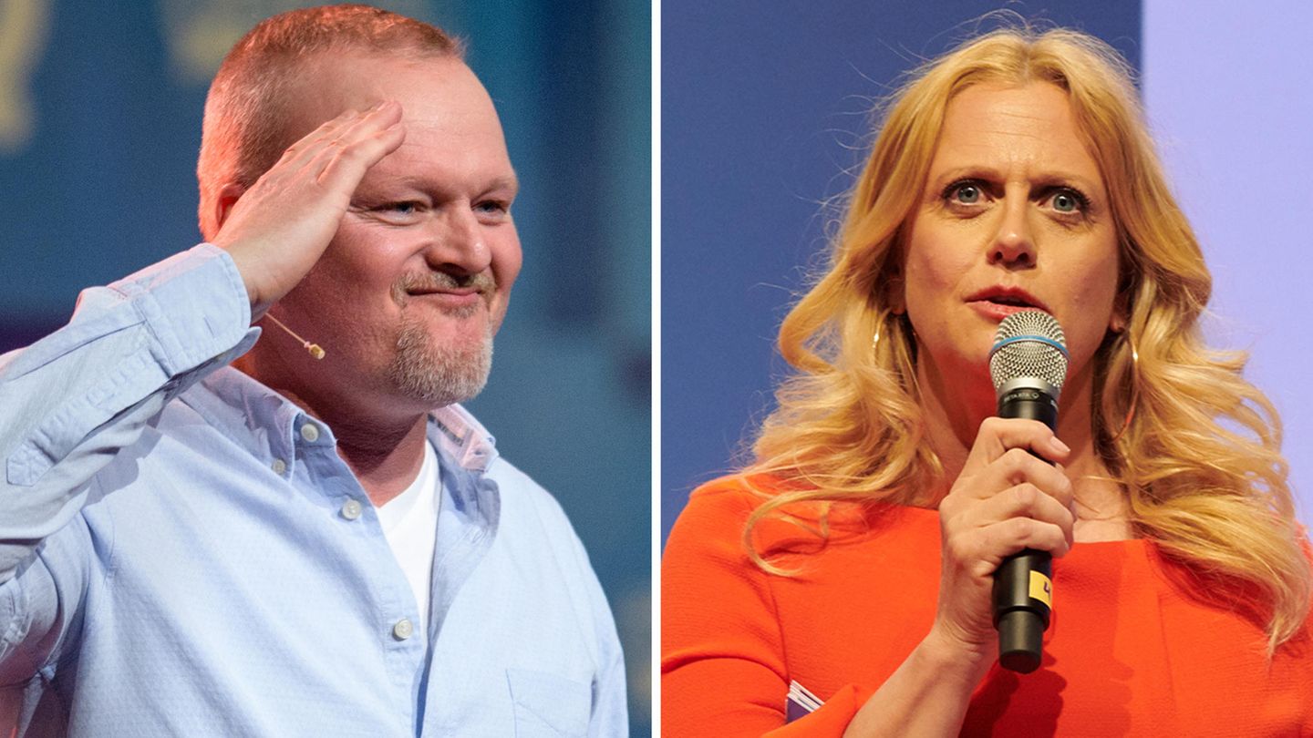 Stefan Raab und Barbara Schöneberger