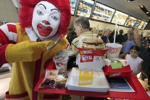 Schnellrestaurant McDonald's